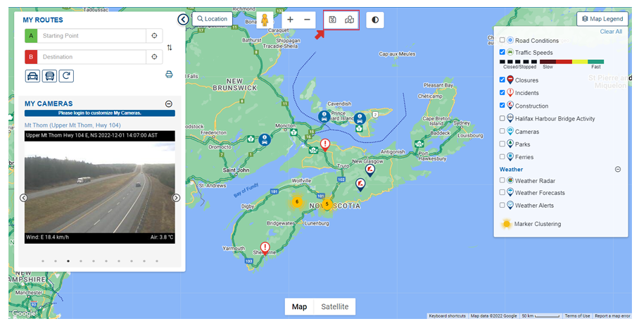 Saving Map View